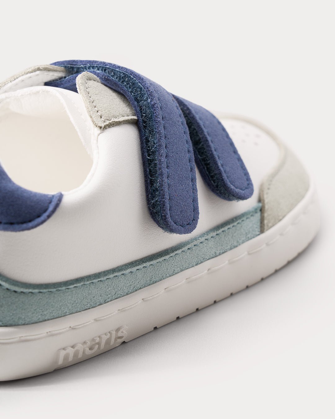 DEPORTIVA RESPETUOSA DOBLE VELCRO PETRA MINI AZUL DENIM - MURIS - GARÓS