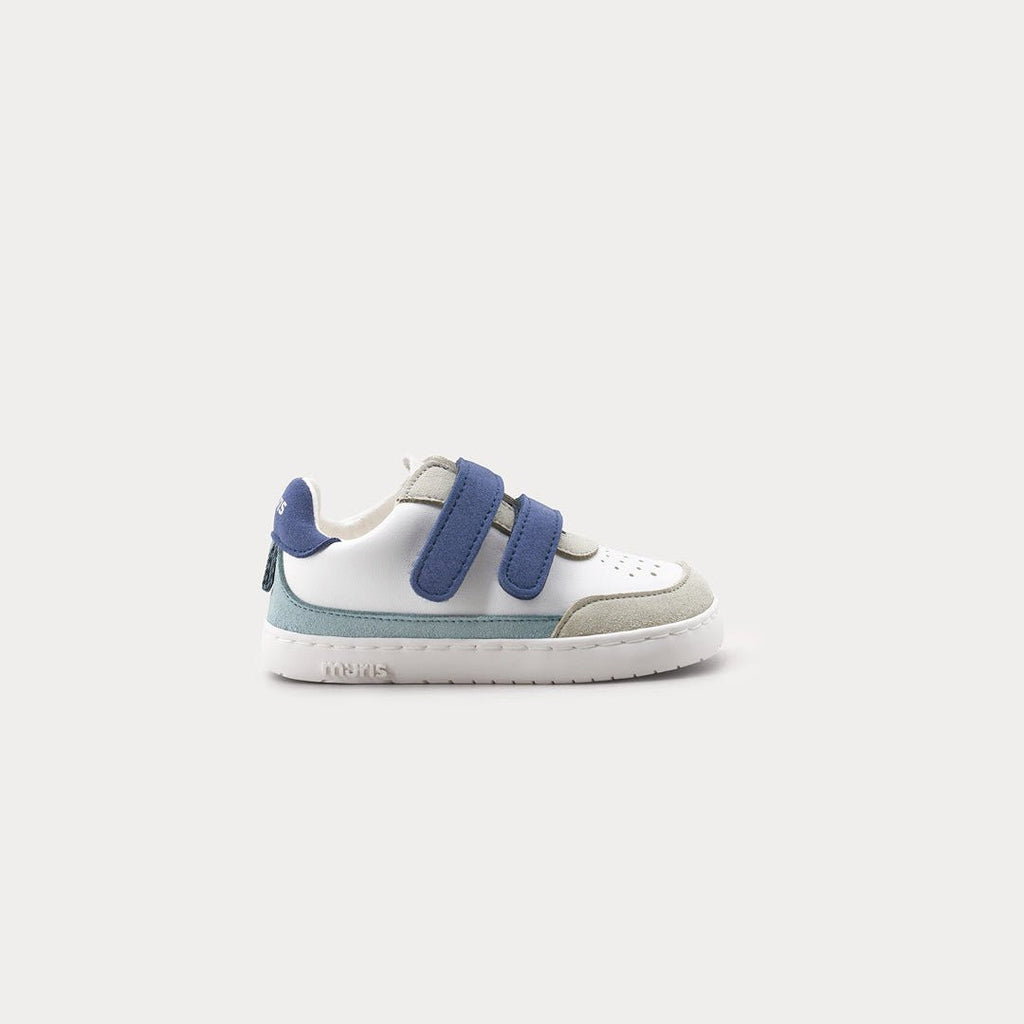 DEPORTIVA RESPETUOSA DOBLE VELCRO PETRA MINI AZUL DENIM - MURIS - GARÓS