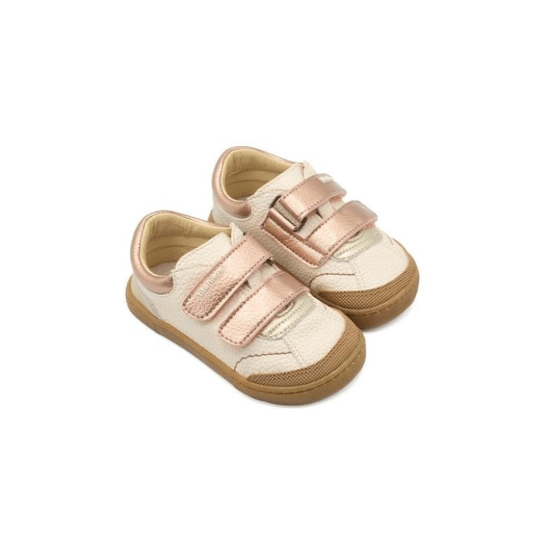 DEPORTIVA RESPETUOSA INFANTIL CRB540 SUSANA PIEL COMBI ORO ROSA - TITANITOS - GARÓS