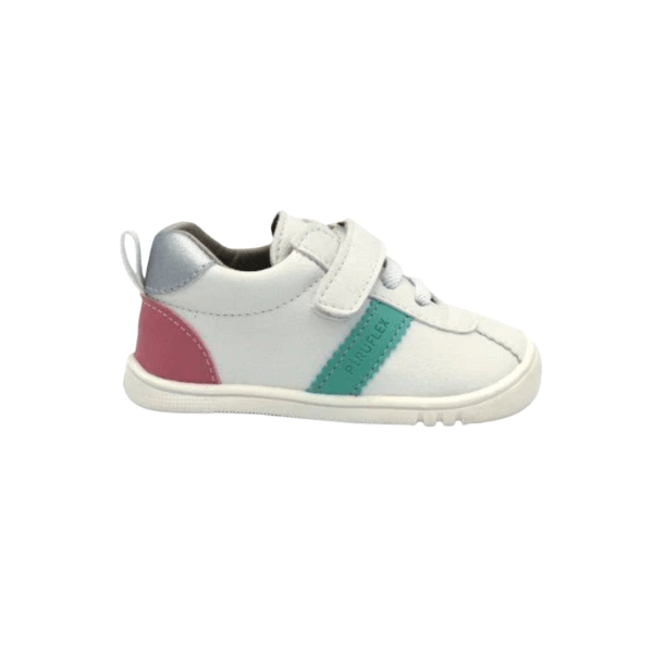 DEPORTIVA RESPETUOSA MICRO VELCRO PF178 PIRUFLEX BLANCO - GARÓS