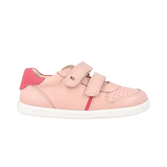 DEPORTIVA RESPETUOSA PIEL BOBUX RILEY ROSA CONTRASTE - GARÓS