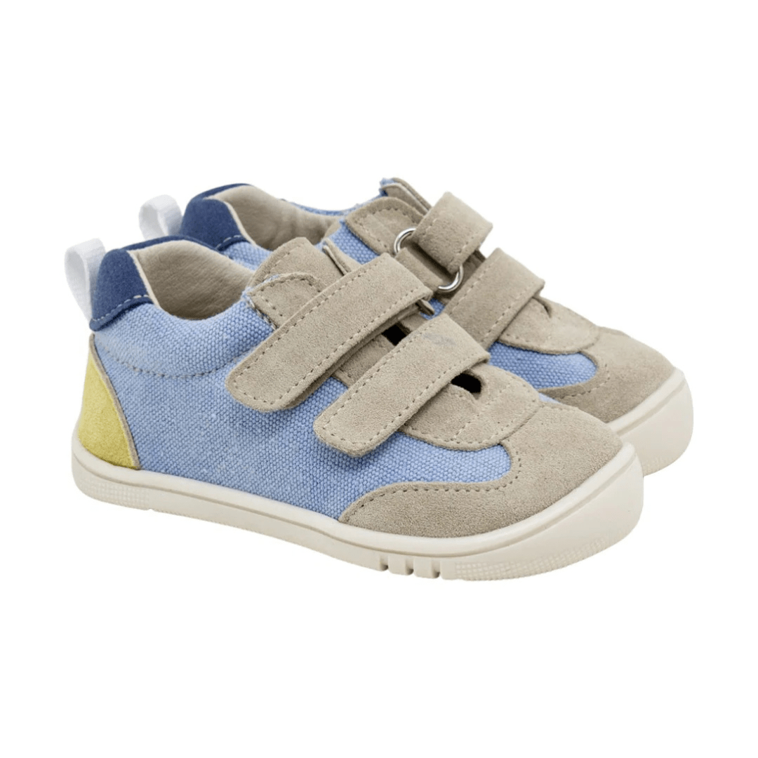 DEPORTIVA RESPETUOSA PIRUFLEX PF361 - 2 SERRAJE Y LINO AZUL - GARÓS