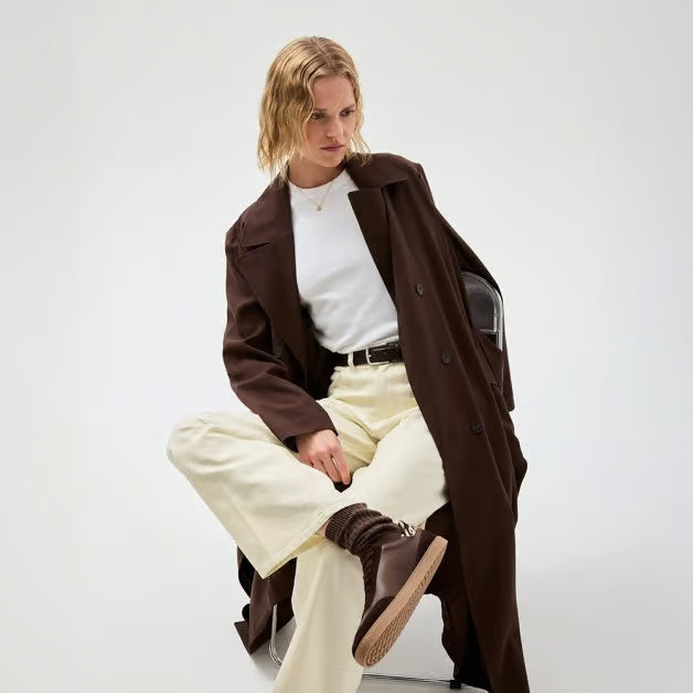 DEPORTIVA BAREFOOT MUJER PANAMA PIEL MARRÓN Y ZEBRA - GROUNDIES