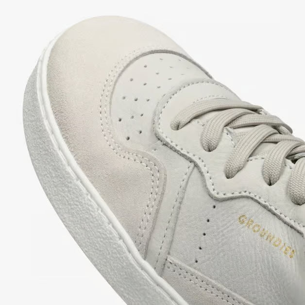 DEPORTIVA BAREFOOT MUJER NOVA PIEL BEIGE Y ROSA - GROUNDIES