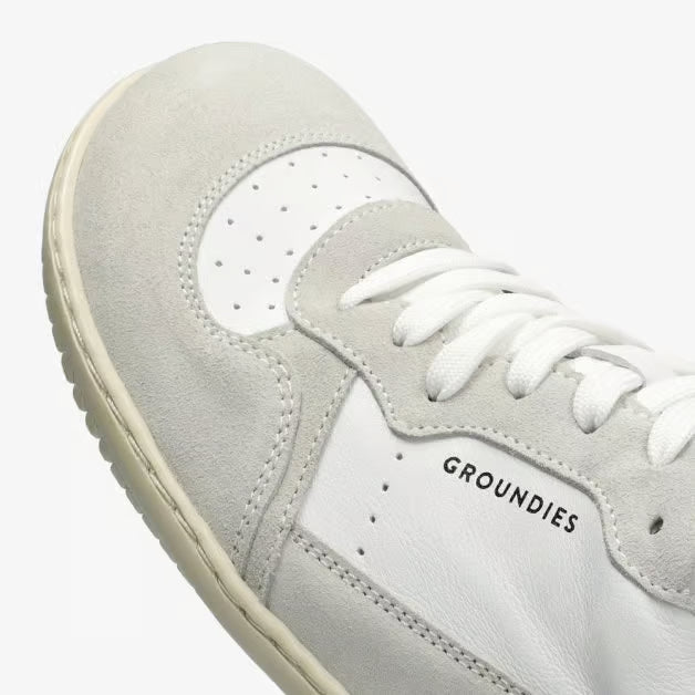 DEPORTIVA BAREFOOT PLUS NOVA GO1 PIEL OFF WHITE - GROUNDIES