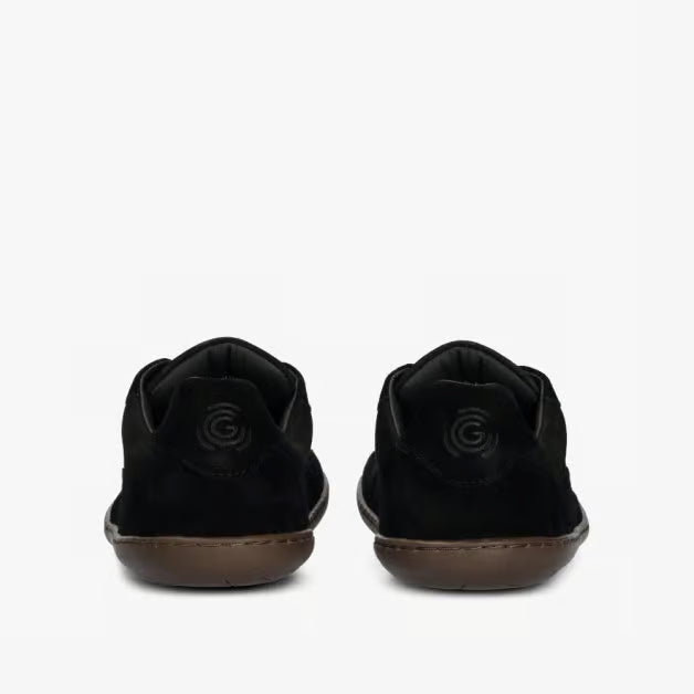 DEPORTIVA BAREFOOT PLUS UNISEX NOVA GO1 PIEL BLACK - GROUNDIES