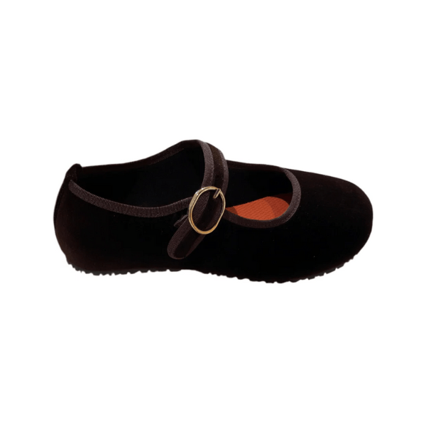 MERCEDITA BAREFOOT TERCIOPELO ORACLE MARRÓN - QUONDAM - GARÓS