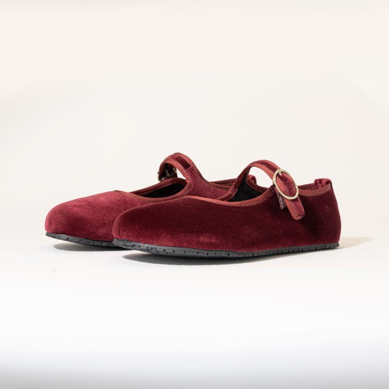 MERCEDITA BAREFOOT TERCIOPELO QUONDAM ORACLE BURDEOS - GARÓS