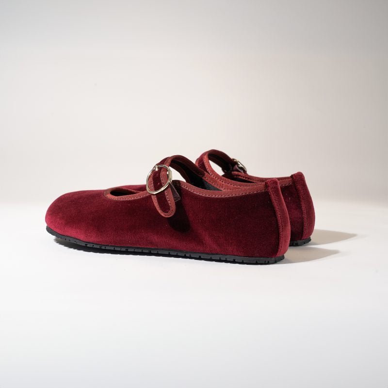 MERCEDITA BAREFOOT TERCIOPELO QUONDAM ORACLE BURDEOS - GARÓS