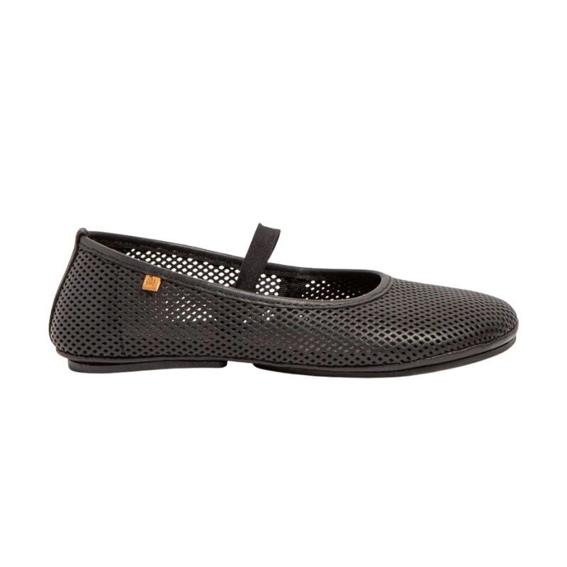 MERCEDITA PERFORADA BAREFOOT MUJER N5820R ESSENCE PIEL NEGRA - EL NATURALISTA - GARÓS
