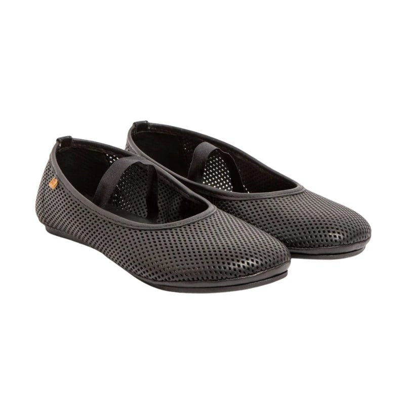 MERCEDITA PERFORADA BAREFOOT MUJER N5820R ESSENCE PIEL NEGRA - EL NATURALISTA - GARÓS