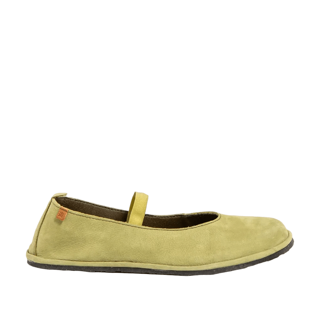 MERCEDITAS BAREFOOT ADULTO N5670 NOBUCK BARE PIEL VERDE - EL NATURALISTA - GARÓS