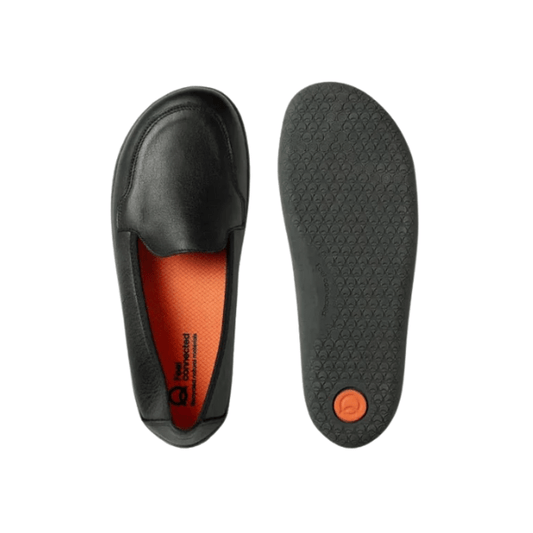 MOCASÍN BAREFOOT ADULTO MOCCA NEGRO - QUONDAM - GARÓS