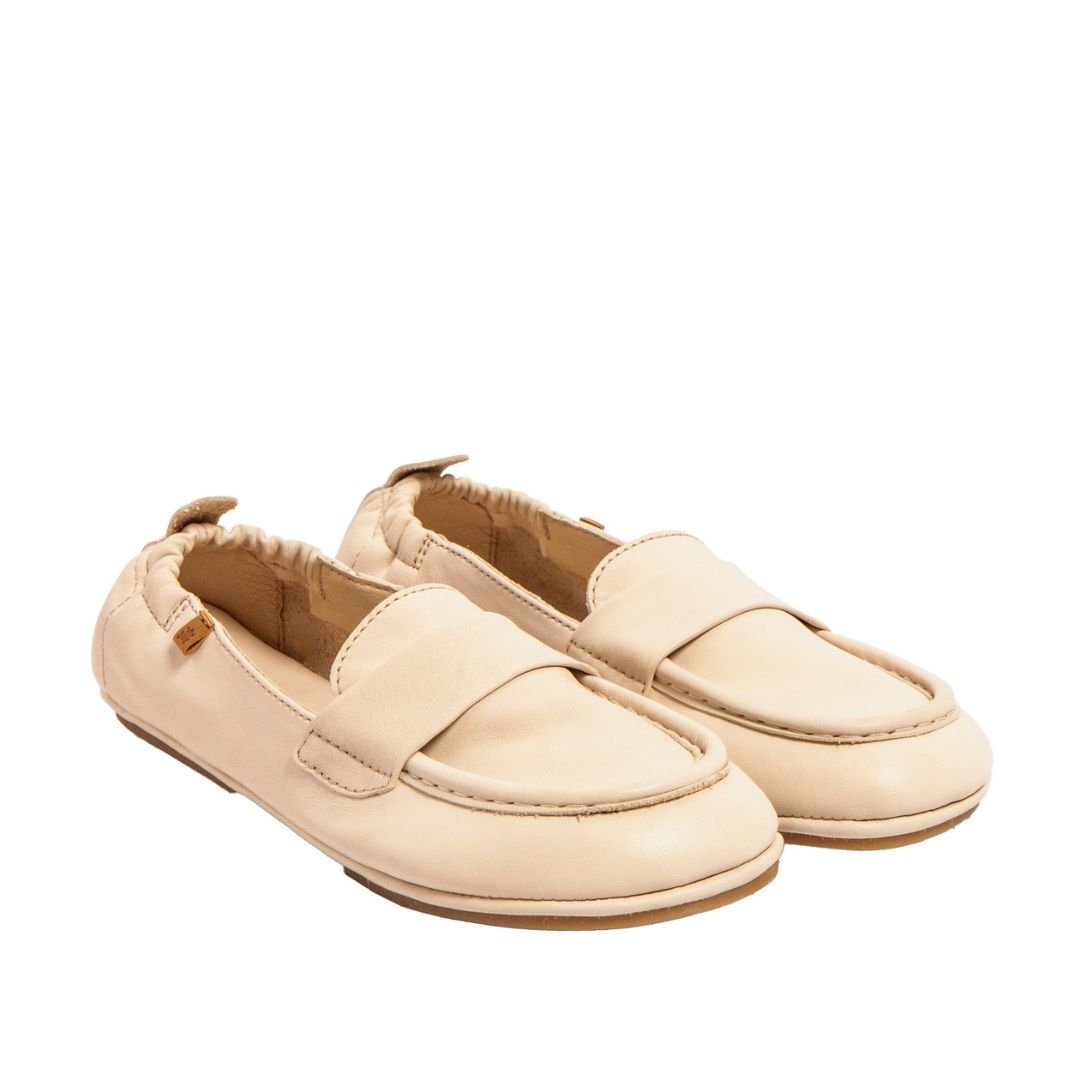 MOCASIN BAREFOOT MUJER N5822 ESSENCE PIEL BEIGE - EL NATURALISTA - GARÓS