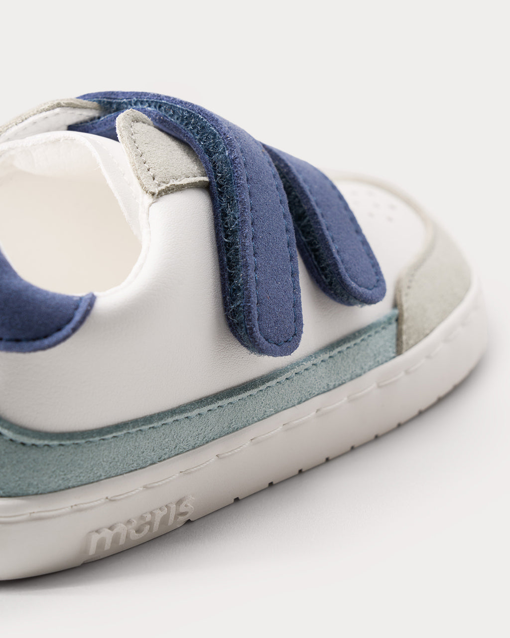 DEPORTIVA RESPETUOSA DOBLE VELCRO PETRA MINI AZUL DENIM -  MURIS