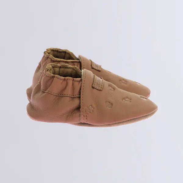 PATUCO PIEL VEGANA PRIMEROS PASOS ROBBEZ MYWOOD MOKA - GARÓS