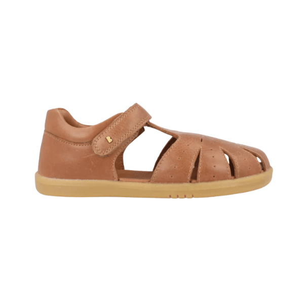 Sandalia Barefoot Niña Compass Marrón Piel – Bobux – GARÓS