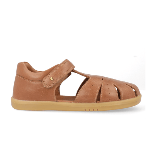 SANDALIA BAREFOOT BOBUX COMPASS PIEL MARRÓN - GARÓS