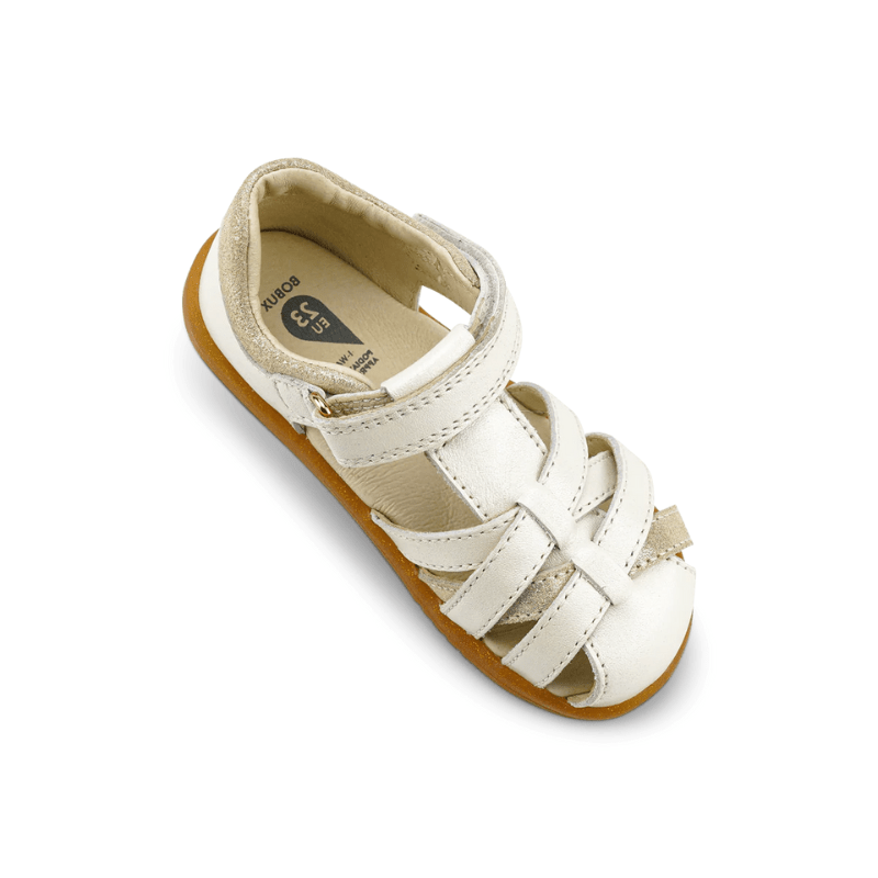 SANDALIA BAREFOOT BOBUX CROSS JUMP PIEL - GARÓS