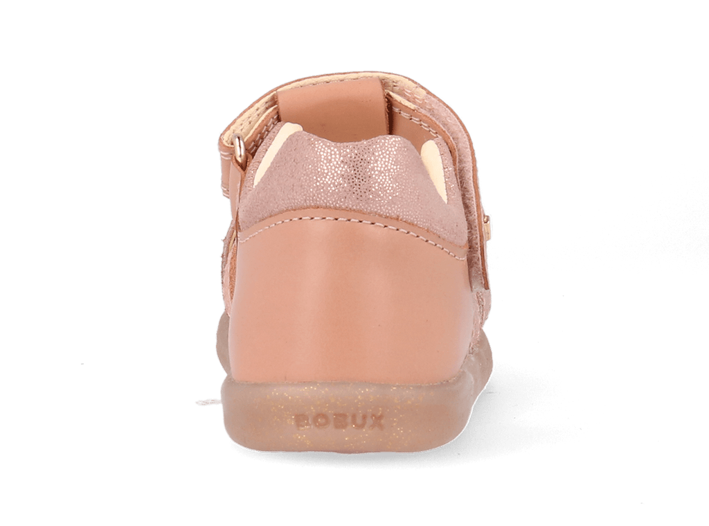 SANDALIA BAREFOOT BOBUX CROSS JUMP PIEL ROSA - GARÓS