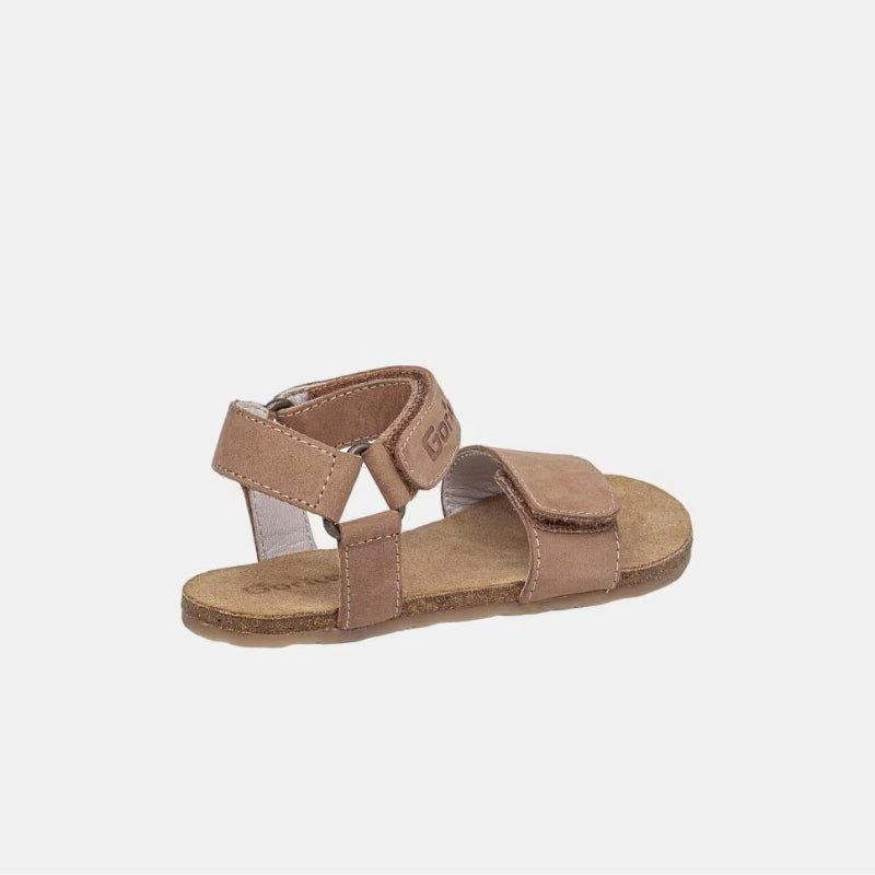 SANDALIA BAREFOOT CON VELCRO BIOS MARRÓN (T.24 - 38) - GORILA - GARÓS