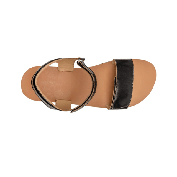 SANDALIA BAREFOOT DOBLE VELCRO 4.FUN NEGRA - 4.bare - GARÓS