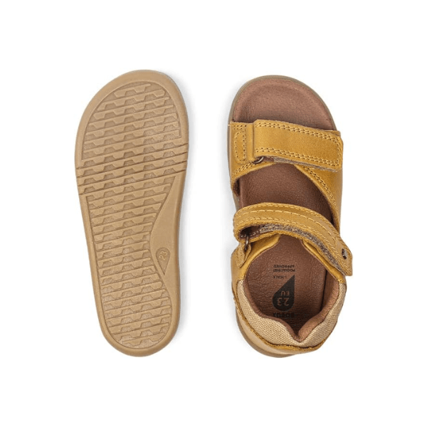 SANDALIA BAREFOOT DRIFTWOOD PIEL AMARILLO - BOBUX - GARÓS