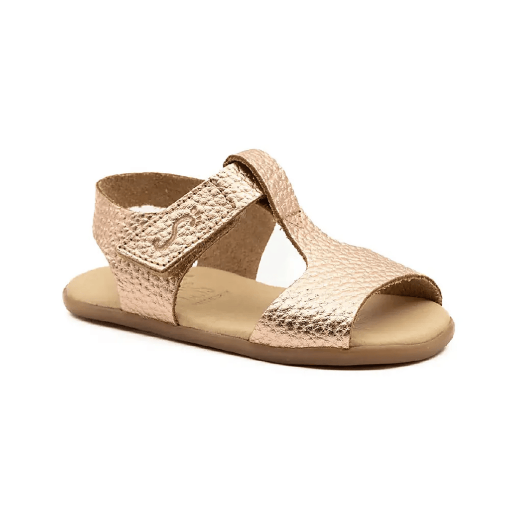 sandalia barefoot flexi nens 190 - h piel tucson nude - garós