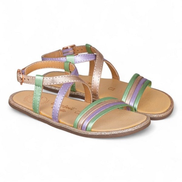 SANDALIA BAREFOOT JUNIOR MULTICOLOR (T.33 - 39) - CHETTO - GARÓS