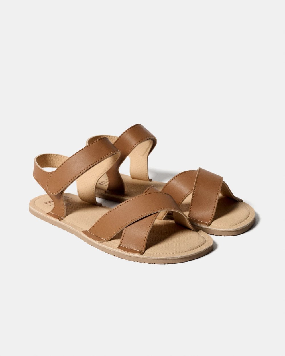SANDALIA BAREFOOT MINI FLORENCE MARRÓN - MURIS - GARÓS