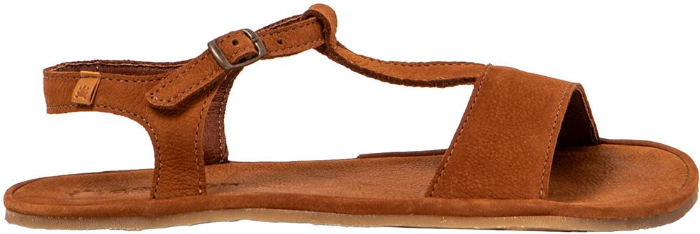 SANDALIA BAREFOOT MUJER N5686 SATYA NOBUCK MARRÓN - EL NATURALISTA - GARÓS