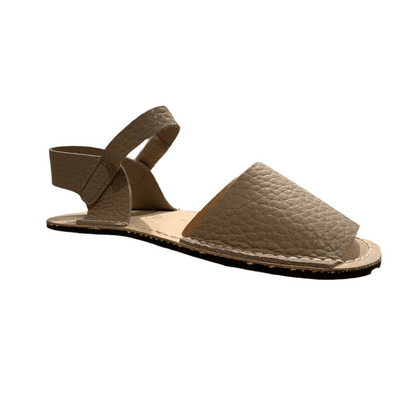 SANDALIA BAREFOOT RIA MENORQUINA ADULTO NIRVANA S2 SANTORINI MARRÓN - GARÓS