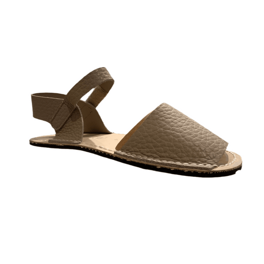 SANDALIA BAREFOOT RIA MENORQUINA ADULTO NIRVANA S2 SANTORINI MARRÓN - GARÓS