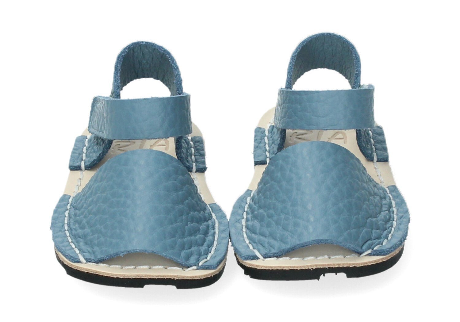 sandalia barefoot ria menorquina mini nirvana azul eden - garós