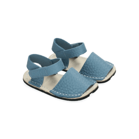 SANDALIA BAREFOOT RIA MENORQUINA JUNIOR NIRVANA S1 AZUL EDEN - GARÓS