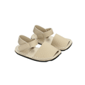 sandalia barefoot ria menorquina mini nirvana s0 beige sahara - garós