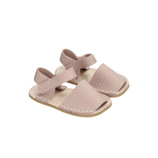 SANDALIA BAREFOOT RIA MENORQUINA MINI NIRVANA S0 ROSA CAMELIA - GARÓS