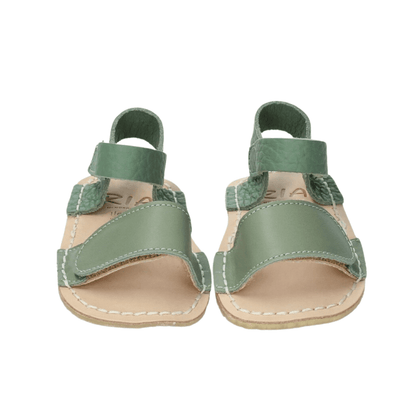SANDALIA BAREFOOT RIA VELVET EDERA VERDE - GARÓS