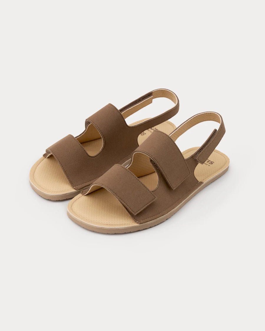 SANDALIA BAREFOOT RÍO ADULTO MURIS MARRÓN - GARÓS