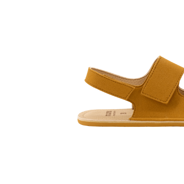 Sandalia barefoot Rio Junior Muris Mostaza