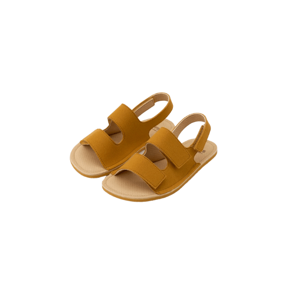 Sandalia barefoot Rio Junior Muris Mostaza