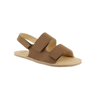 SANDALIA BAREFOOT RIO MINI MURIS MARRÓN - GARÓS