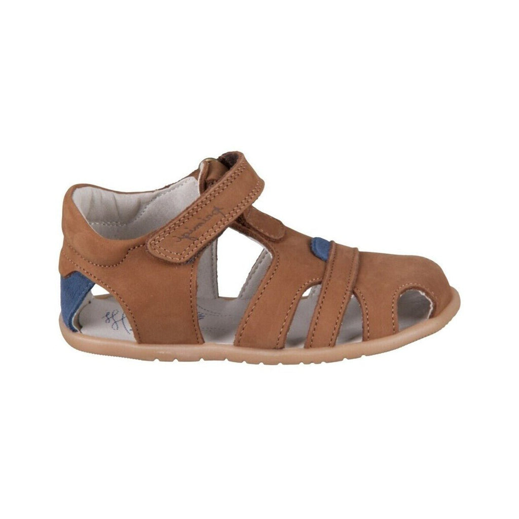 SANDALIA CANGREJERA BAREFOOT BABY SOFT 1414000 PIEL CAMEL - PRIMIGI - GARÓS