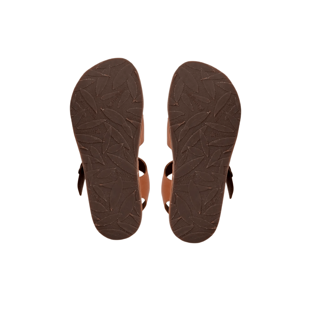 Sandalia cangrejera barefoot cuero adulto el naturalista