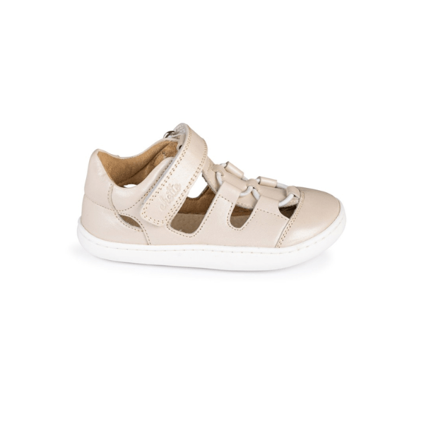SANDALIA CERRADA BAREFOOT BEIGE - CHETTO - GARÓS