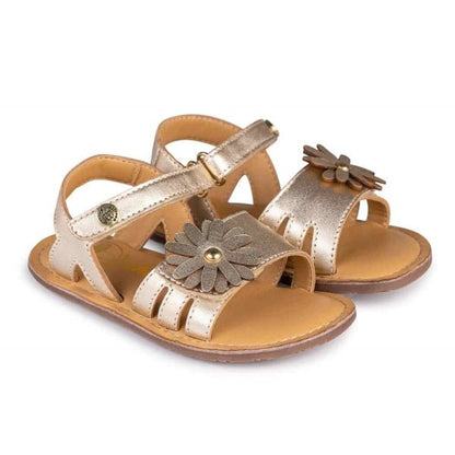 SANDALIA FLOR BAREFOOT PIEL - CHETTO - GARÓS