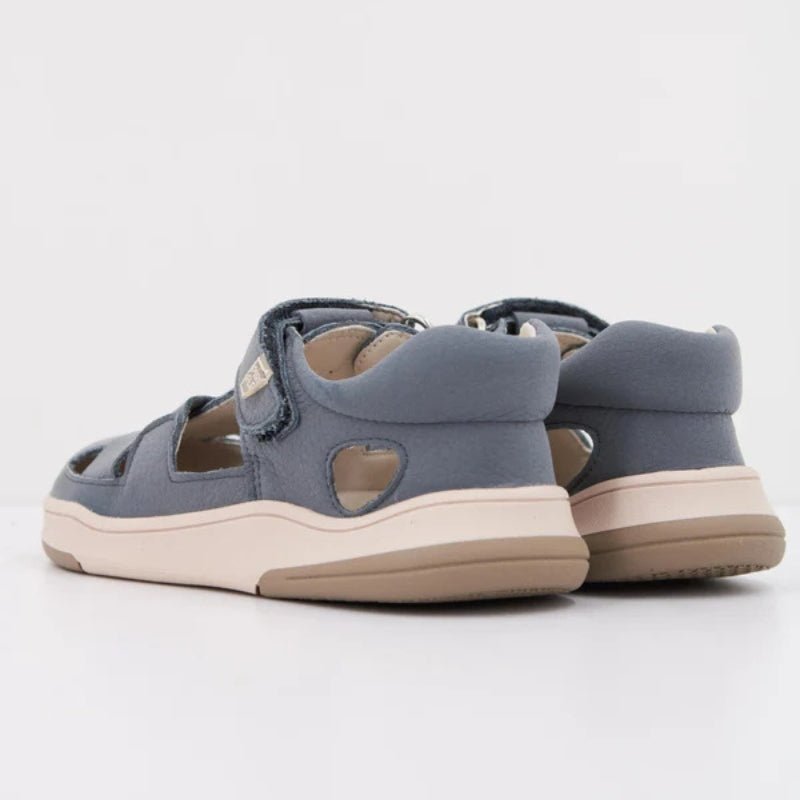 SANDALIA INFANTIL RESPETUOSA PF4002 - 3 PIEL DAVINCI SMOKE - PIRUFLEX - GARÓS