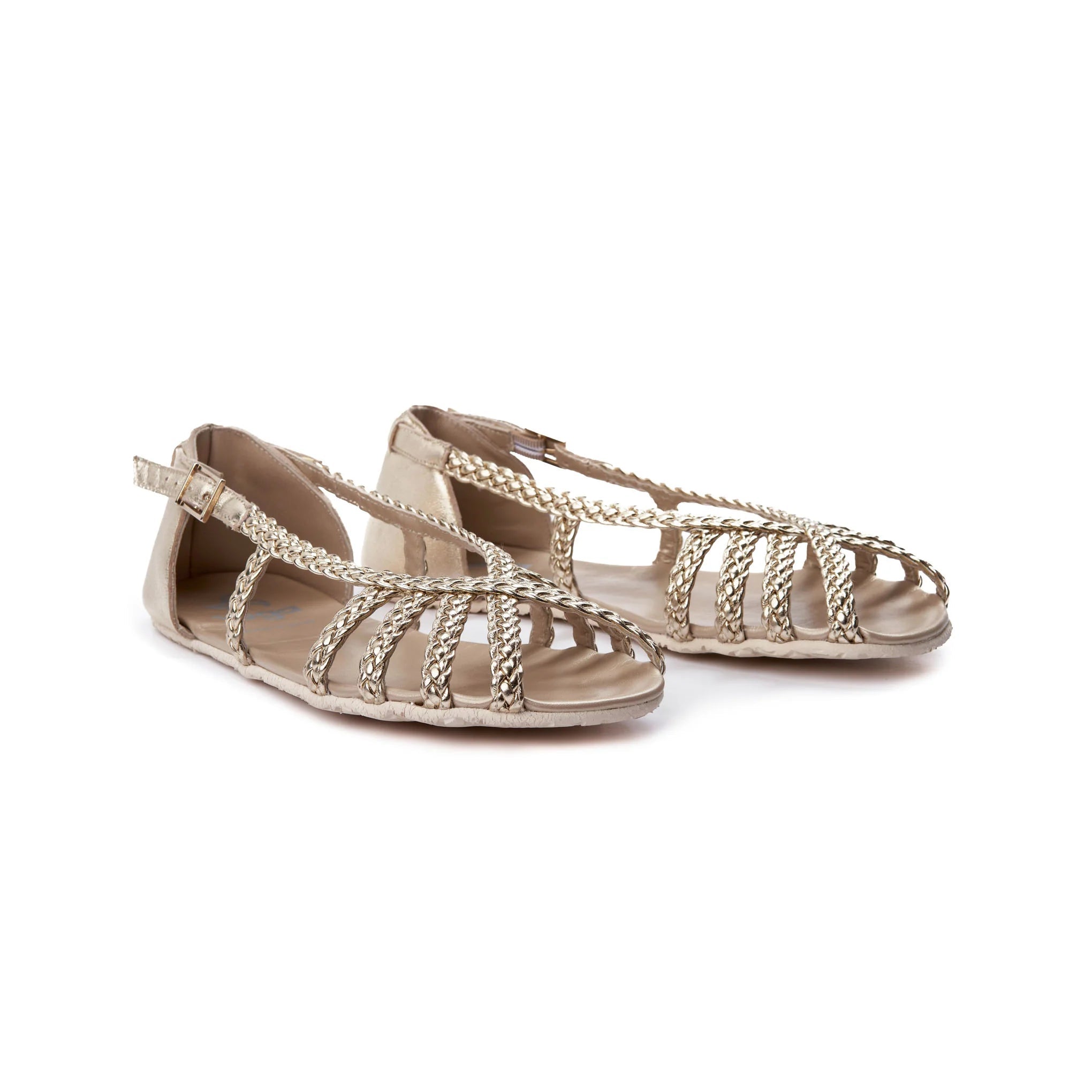 Sandalia mujer barefoot Joya Oro - Navega Barefoot - GARÓS