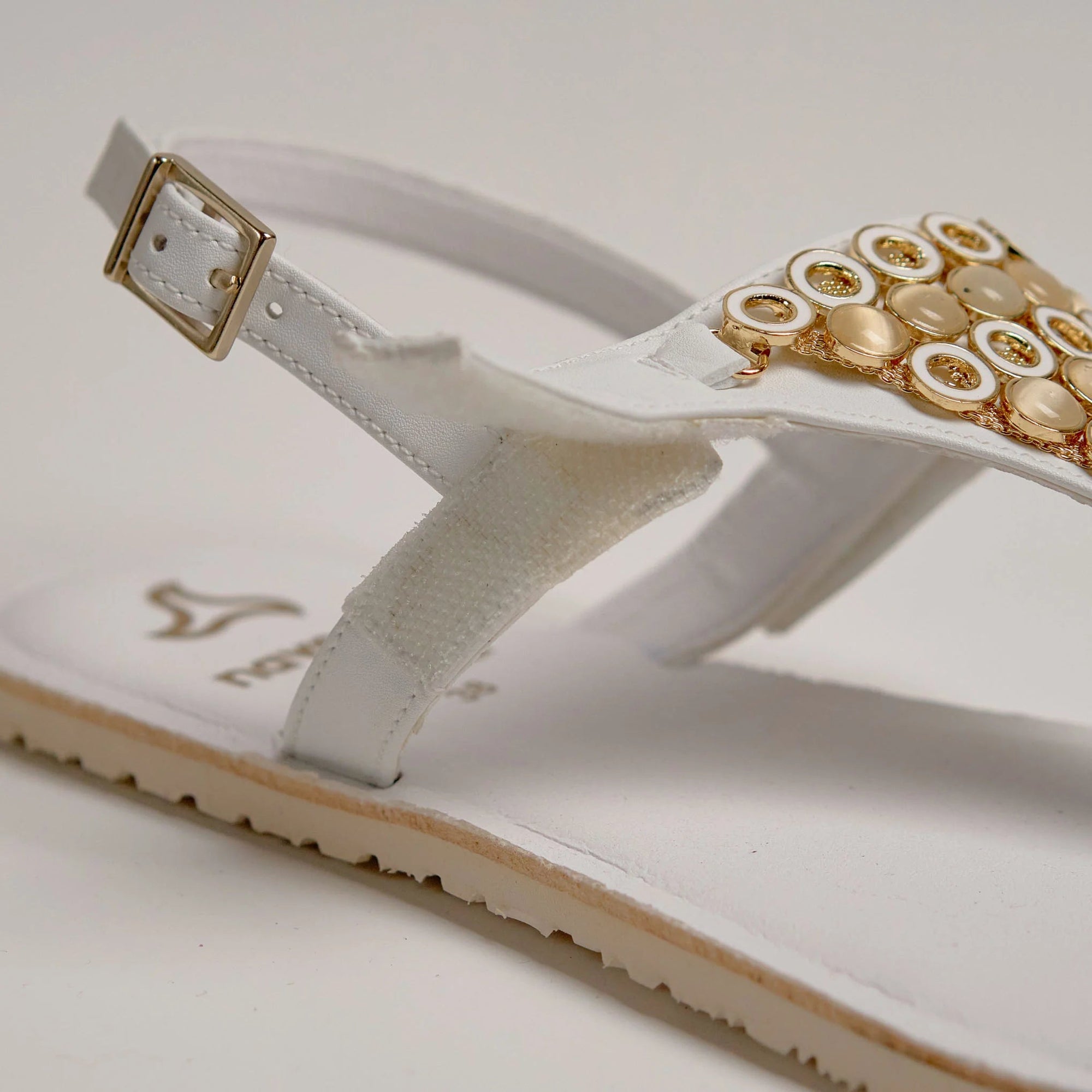 Sandalia mujer barefoot Mamba Blanca - Navega Barefoot - GARÓS