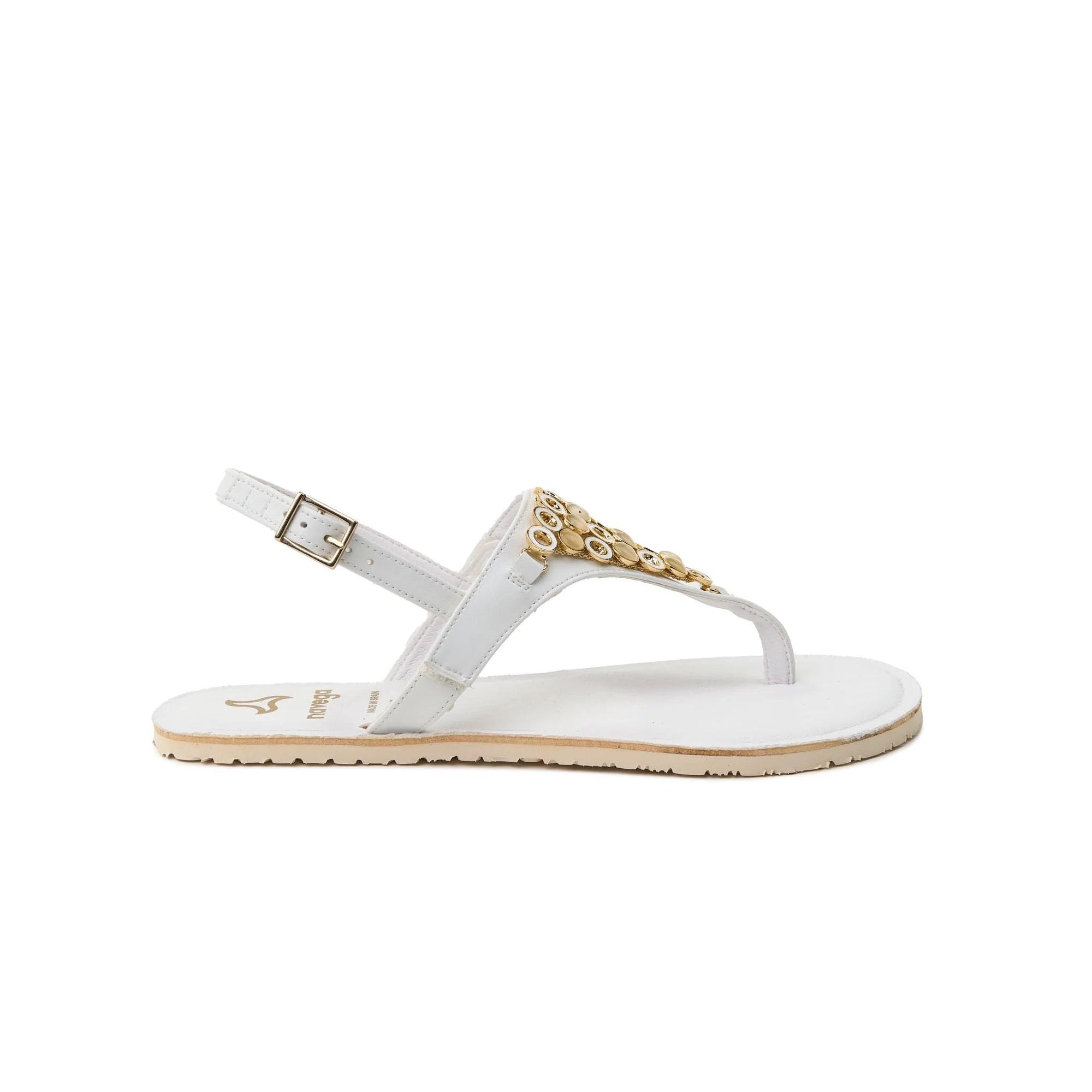 Sandalia mujer barefoot Mamba Blanca - Navega Barefoot - GARÓS